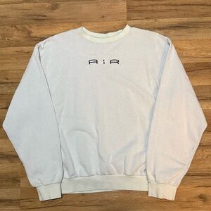 Y2K Nike Air Center Swoosh Crewneck Sweatshirt